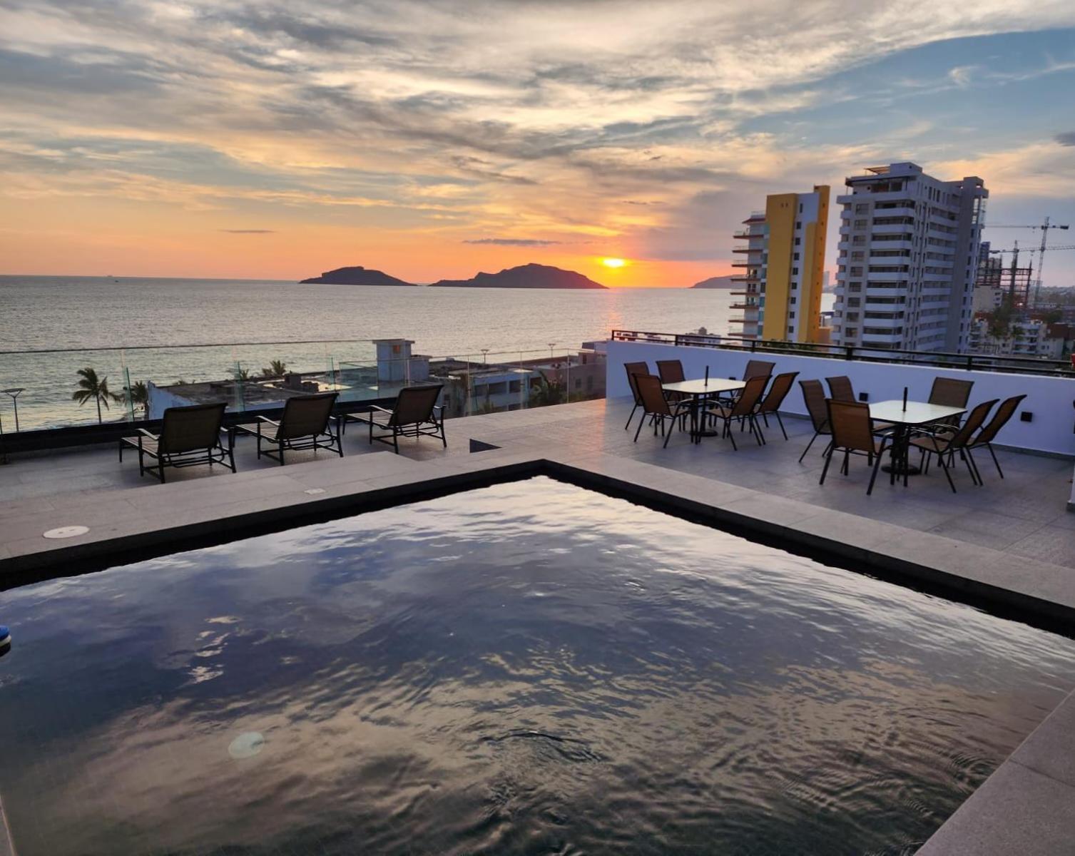 Departamento En Mazatlan Torre Q Leilighet Eksteriør bilde